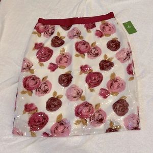 Kate Spade ♠️ pencil skirt sequined- size 8